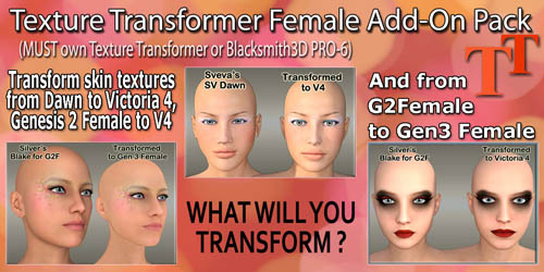 Texture Transverter Female  Add - On Pack