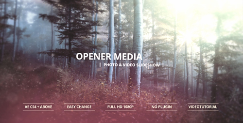 Opener Media - Photo & Video Slideshow - Project for After Effects (Videohive)