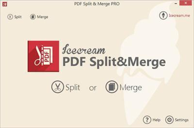 Icecream PDF Split and Merge Pro 3.26 Multilingual Portable