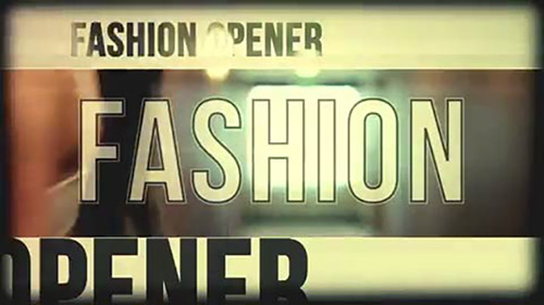 Fast Fashion Opener - Project for After Effects (Motionpile)