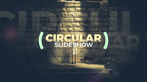 Circular Slideshow - Modern Elegant Parallax Opener - Project for After Effects (Videohive)