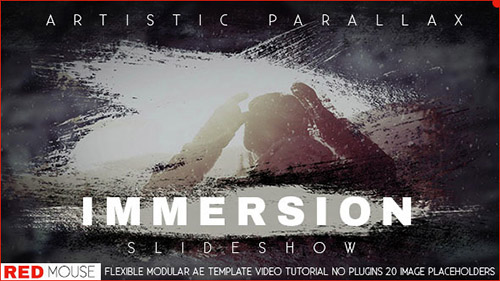 Immersion Artistic Parallax Slideshow - Project for After Effects (Videohive)