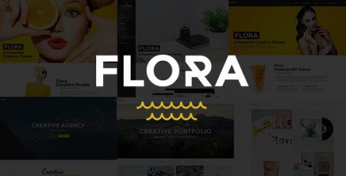 Nulled Flora v1.2.8 - Responsive Creative WordPress Theme product