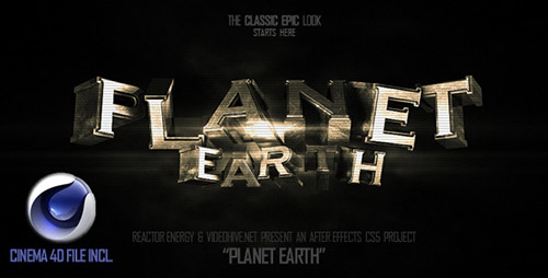 Planet Earth - Project for After Effects (Videohive)