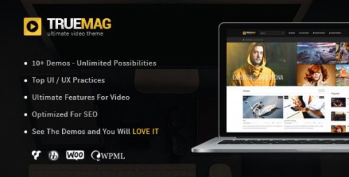 Download Nulled True Mag v4.2.8 - WordPress Theme for Video and Magazine file