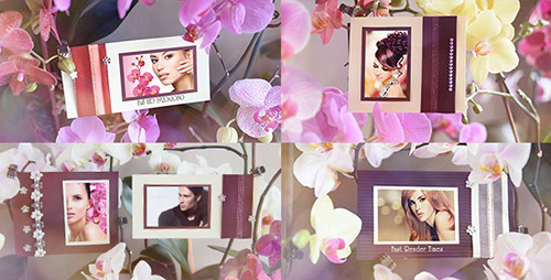 Photo Gallery in Flowers - Project for After Effects (Videohive)