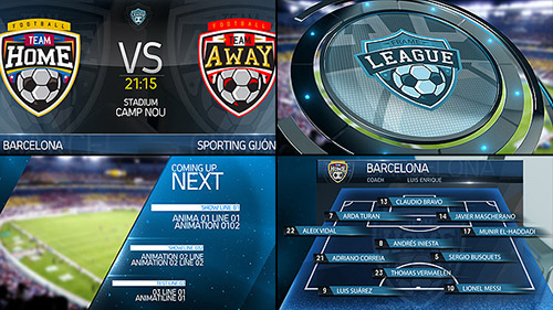 Broadcast Sports Graphics Package - Project for After Effects (Videohive)