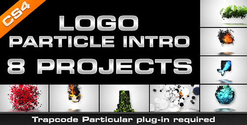 Logo Particle Intro (8in1) - Project for After Effects (Videohive)