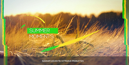 Summer Moments - Project for After Effects (Videohive)