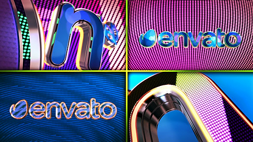 Arcade Lights Logo - Project for After Effects (Videohive)