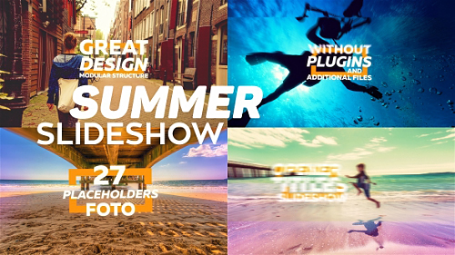 Summer Slideshow - Project for After Effects (Videohive)