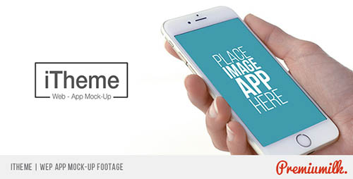 iTheme | Web App Mock-Up Footage - Project for After Effects (Videohive)