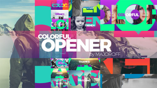 Colorful Opener 17049894 - Project for After Effects (Videohive)