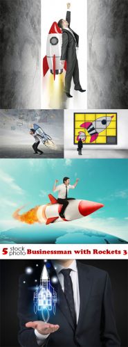 Photos - Businessman with Rockets 3