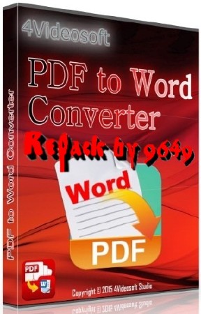 4Videosoft PDF to Word Converter 3.2.16 RePack & Portable by 9649