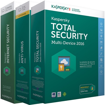 Kaspersky Anti-Virus / Internet / Total Security 2017 17.0.0.611 Final ENG/RUS