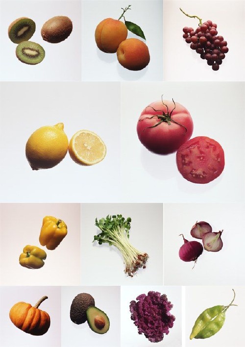 Продукты питания: Овощи и фрукты (подборка)