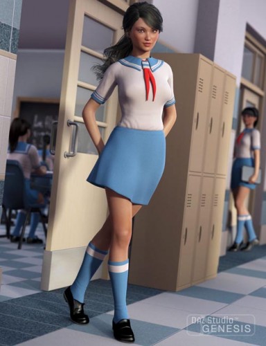 Japanese School Uniform for Genesis Victoria 5